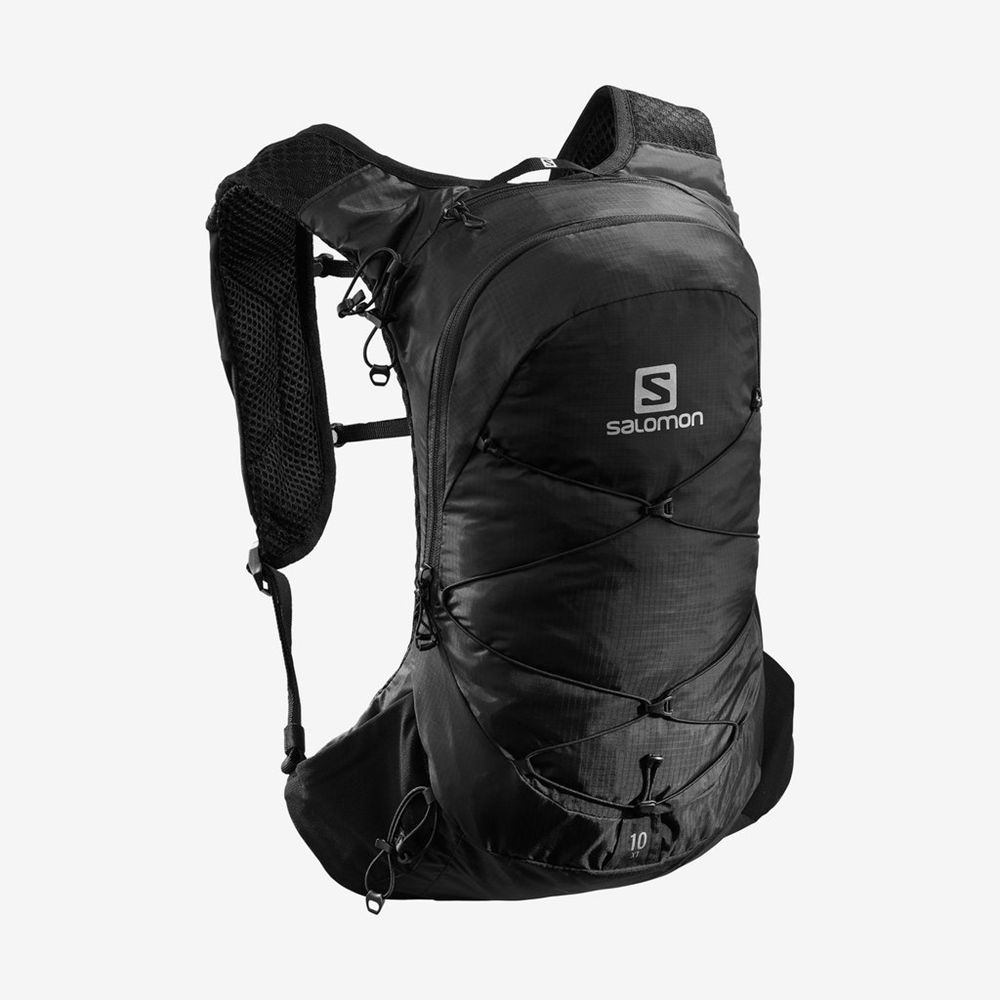 SALOMON XT 10 Philippines - Women's Trail Running Packs - Black | 678241-ETN